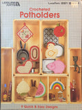 Crocheted Potholders — Leisure Arts 281, 1983