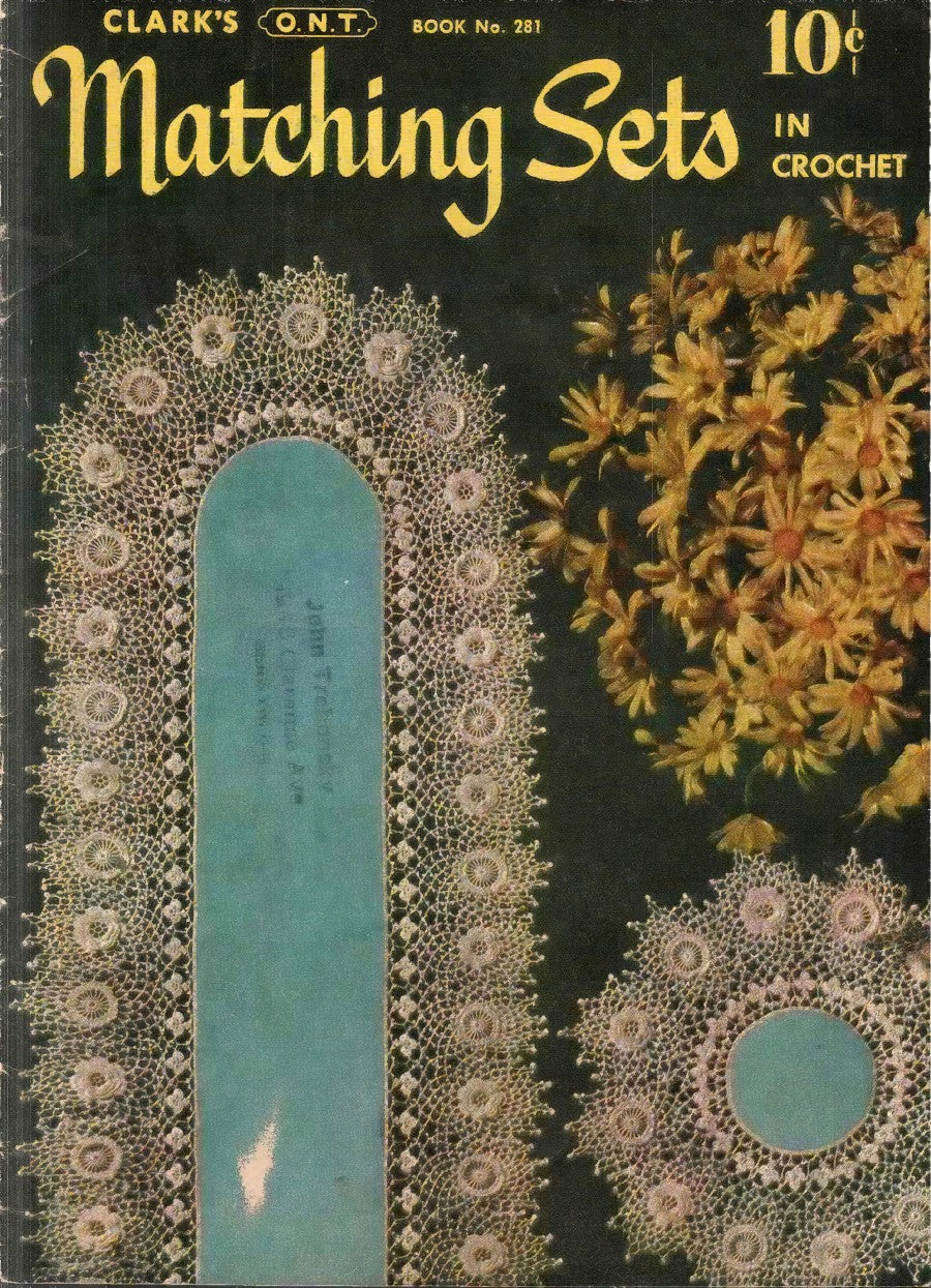 Matching Sets in Crochet, Coats ONT 281 (1951)