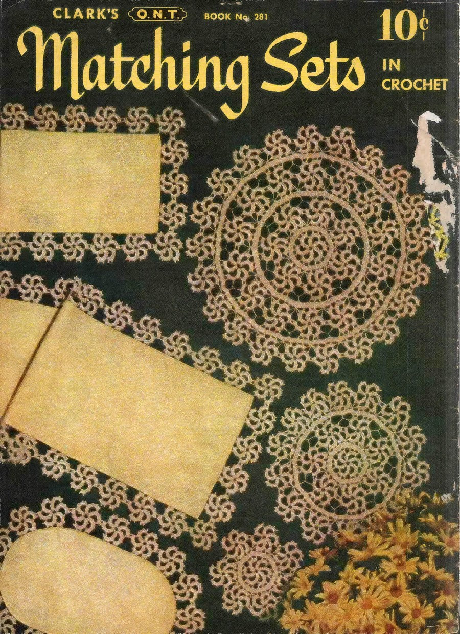 Matching Sets in Crochet, Coats ONT 281 (1951)