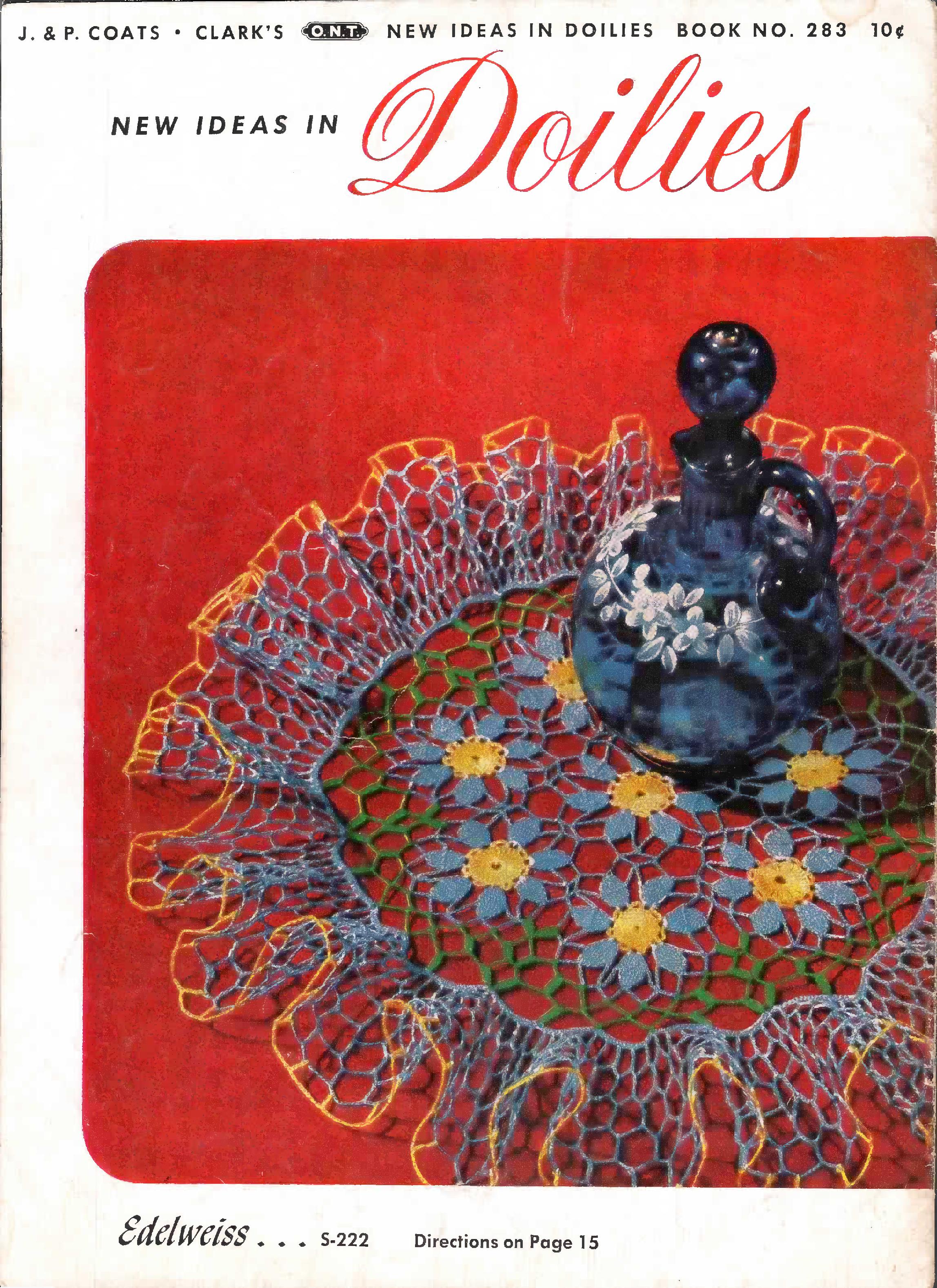 New Ideas in Doilies, Book No. 283, 1952
