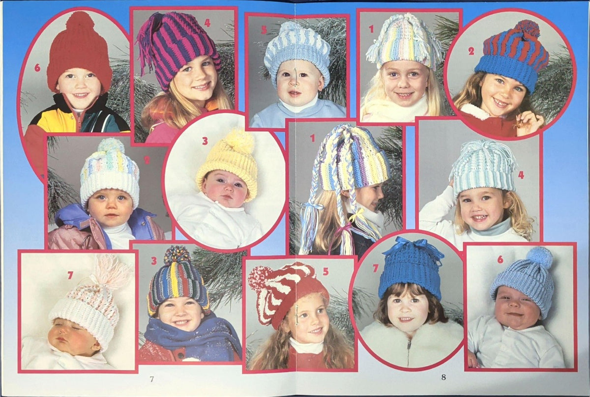 Kid’s Caps — Leisure Arts Leaflet 2918, 1997