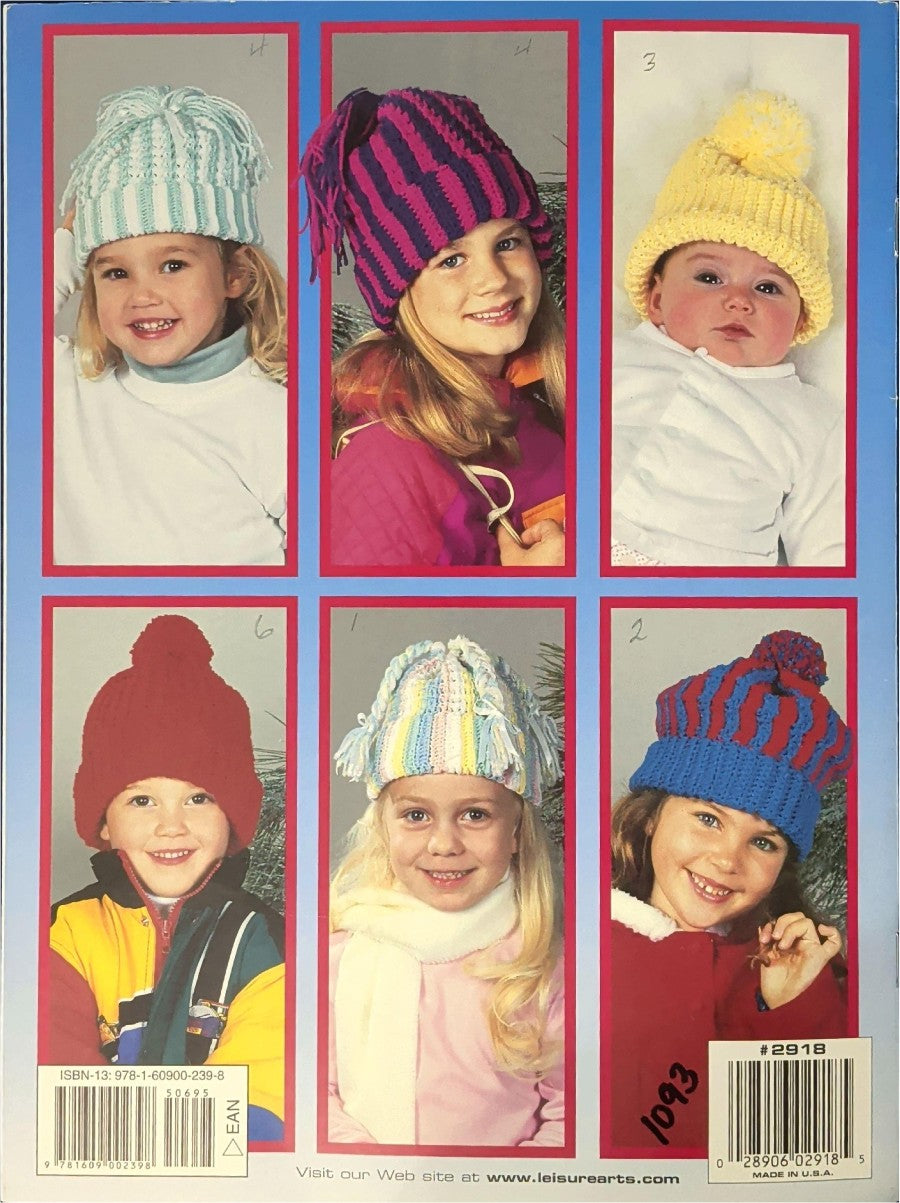 Kid’s Caps — Leisure Arts Leaflet 2918, 1997