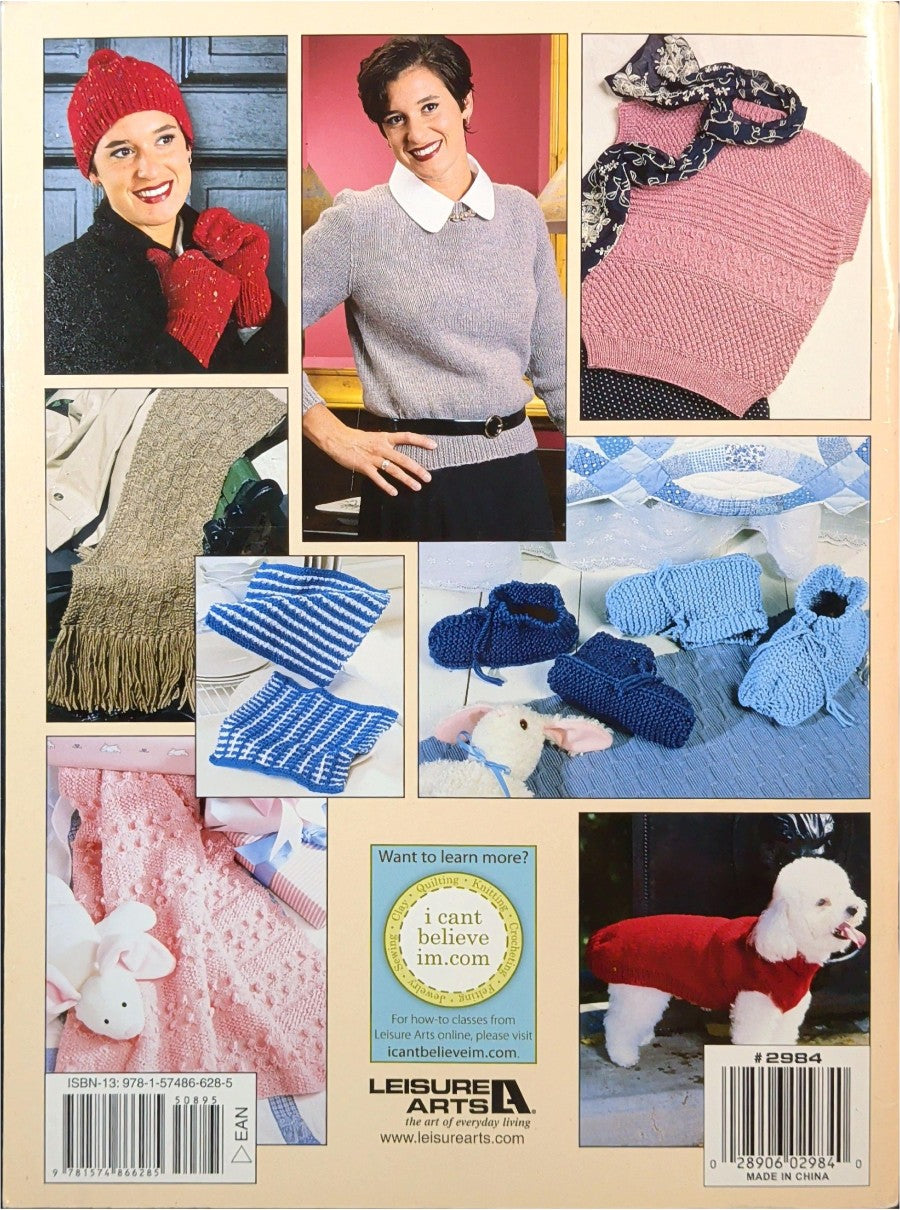 I Can’t Believe I’m Knitting! — Leisure Arts 2984, 1997