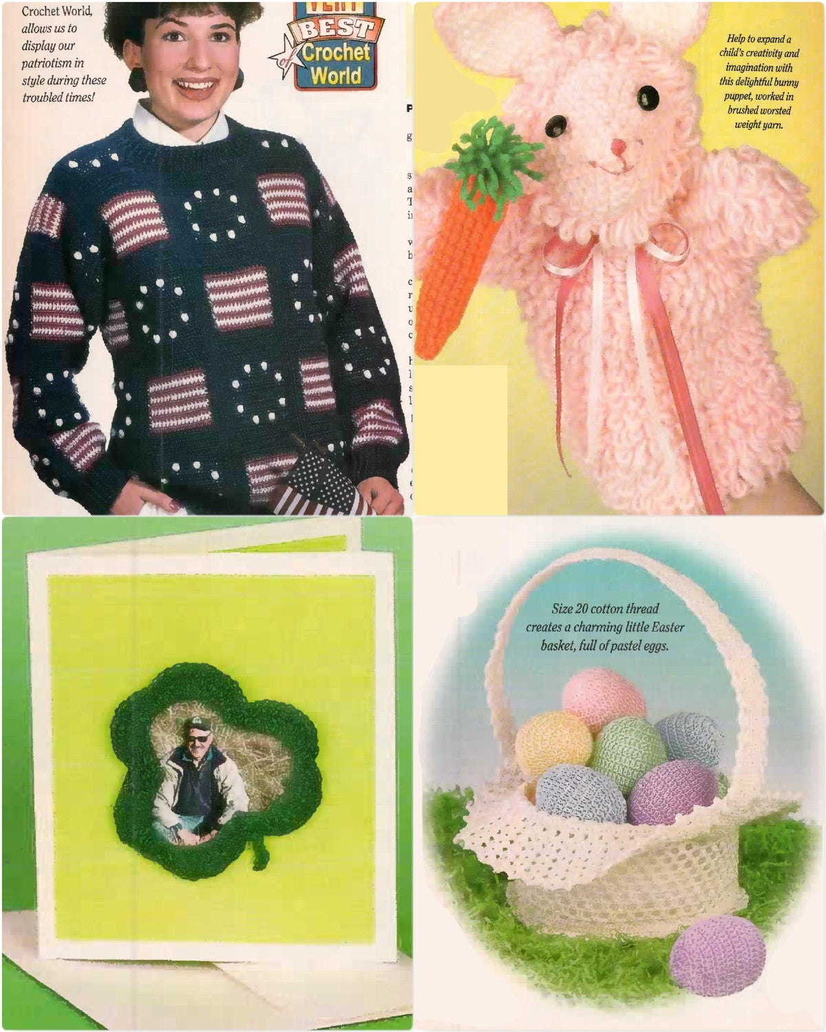 Crochet World April 2002 (Volume 25 Number 2)
