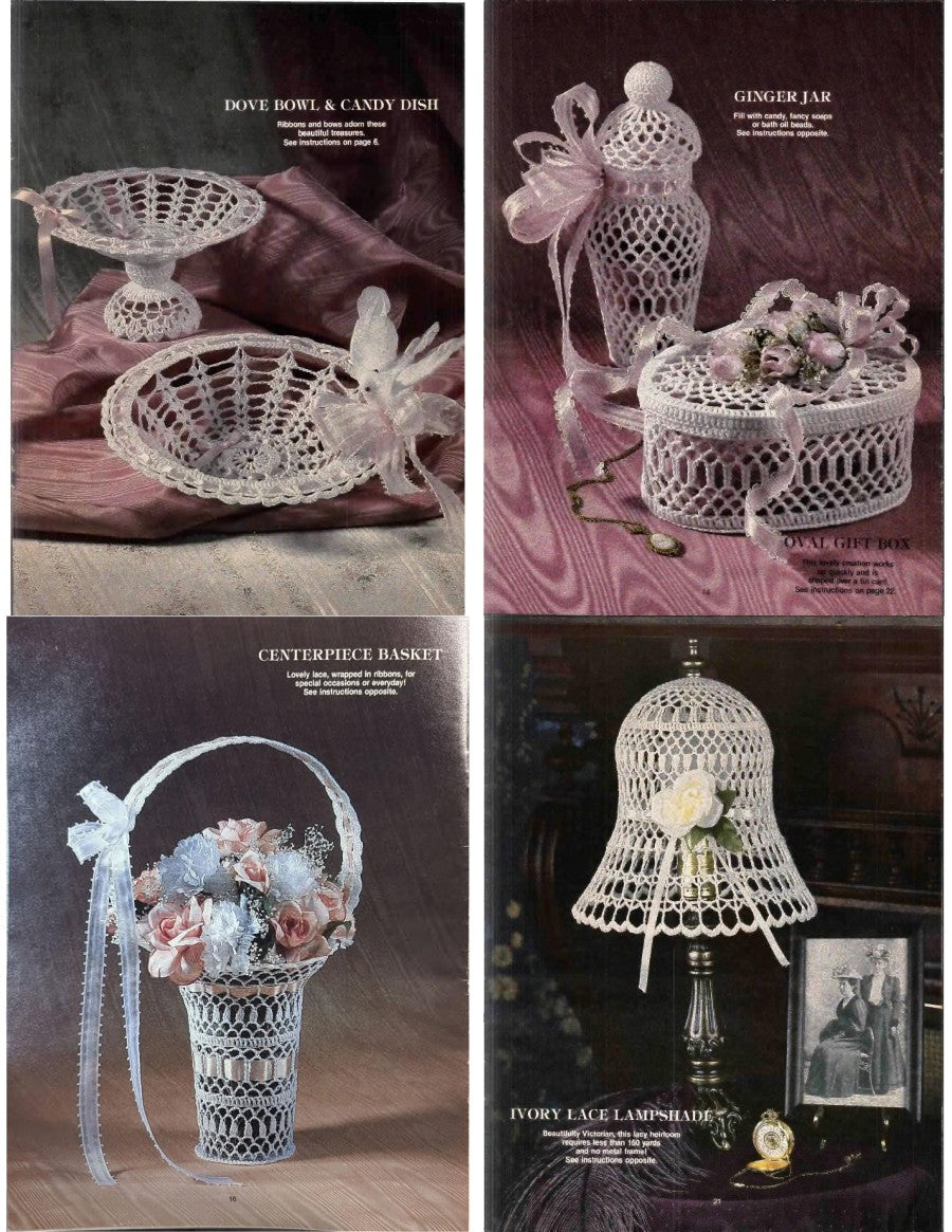 Victorian Crochet Treasures No. 2 — J. & P. Coats Book 202, 1985