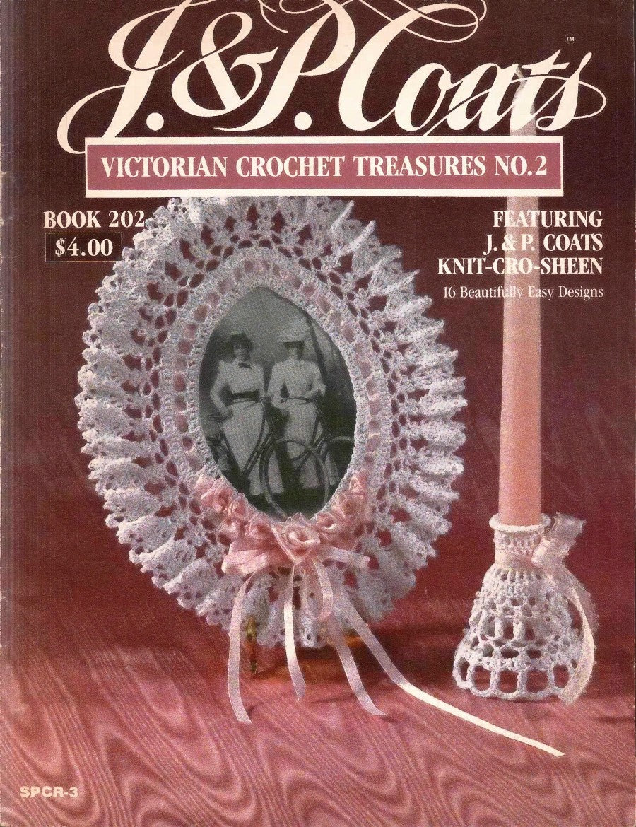 Victorian Crochet Treasures No. 2 — J. & P. Coats Book 202, 1985