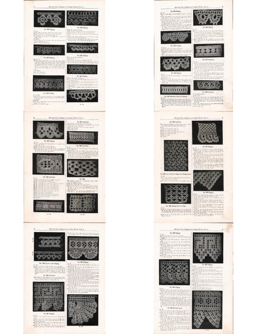 Old and New Designs in Crochet Work, No. 2 (1915)