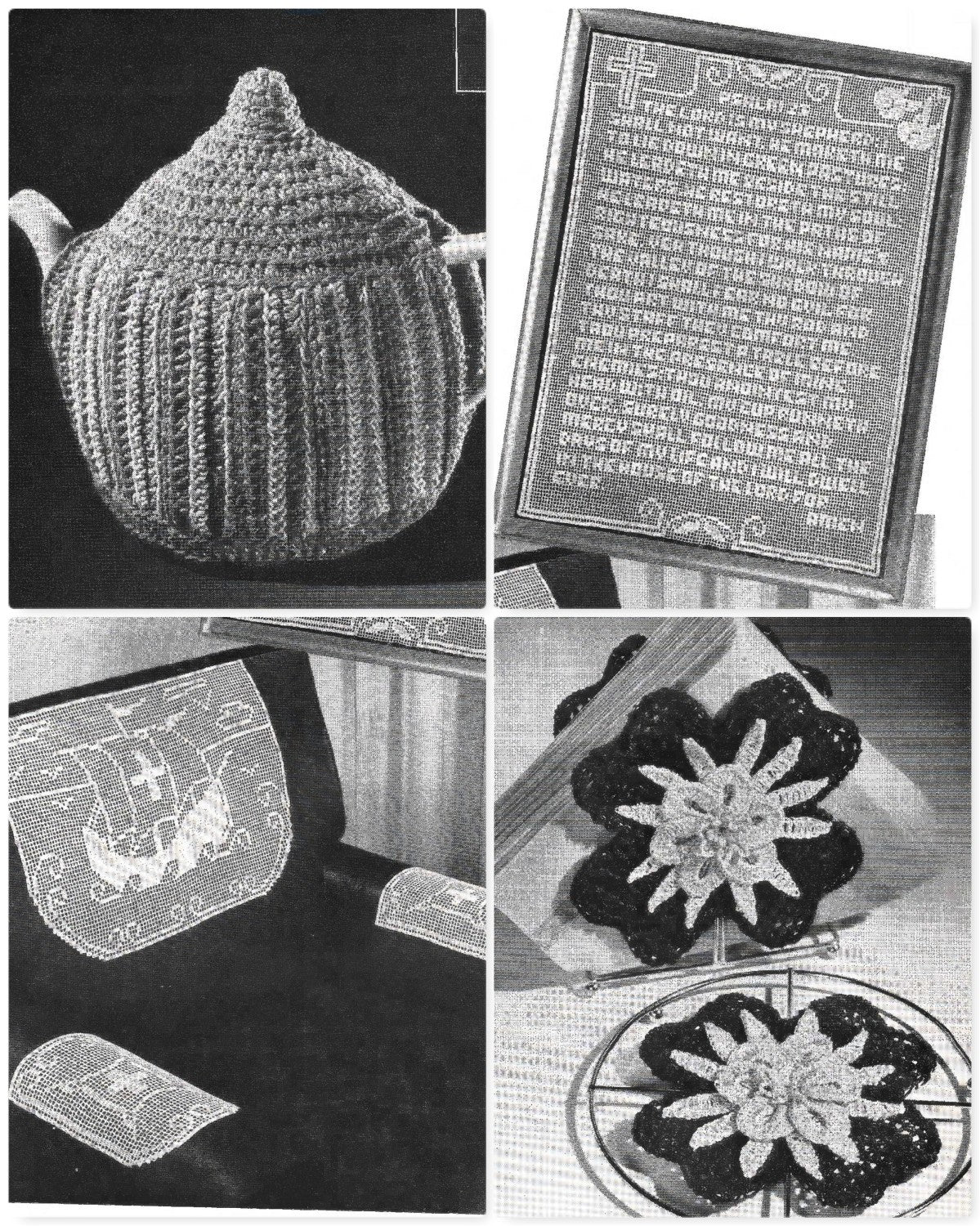 Coats & Clark’s Crochet, Book No. 516, 1957 (First Edition) – Featuring New Woven Crochet