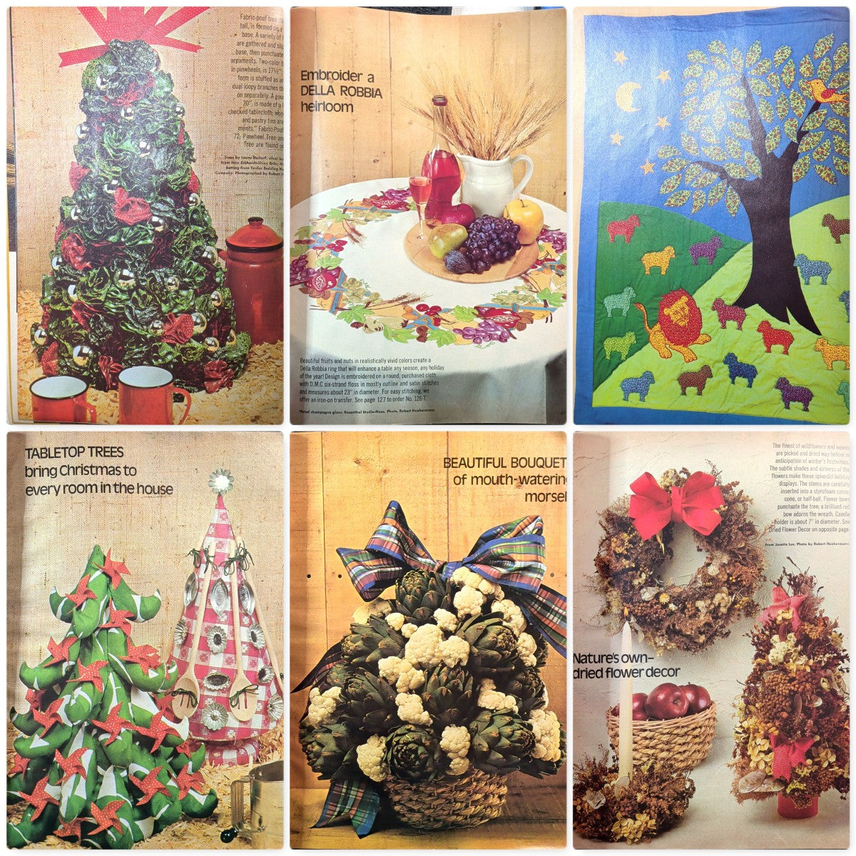 McCall's Christmas Needlework & Crafts Make-it Ideas (1976)