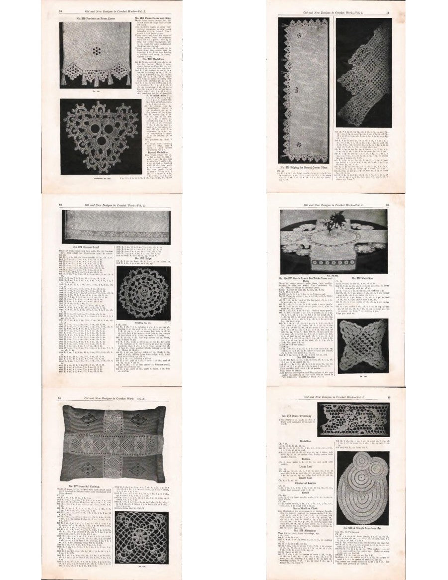 Old and New Designs in Crochet Work, No. 2 (1915)