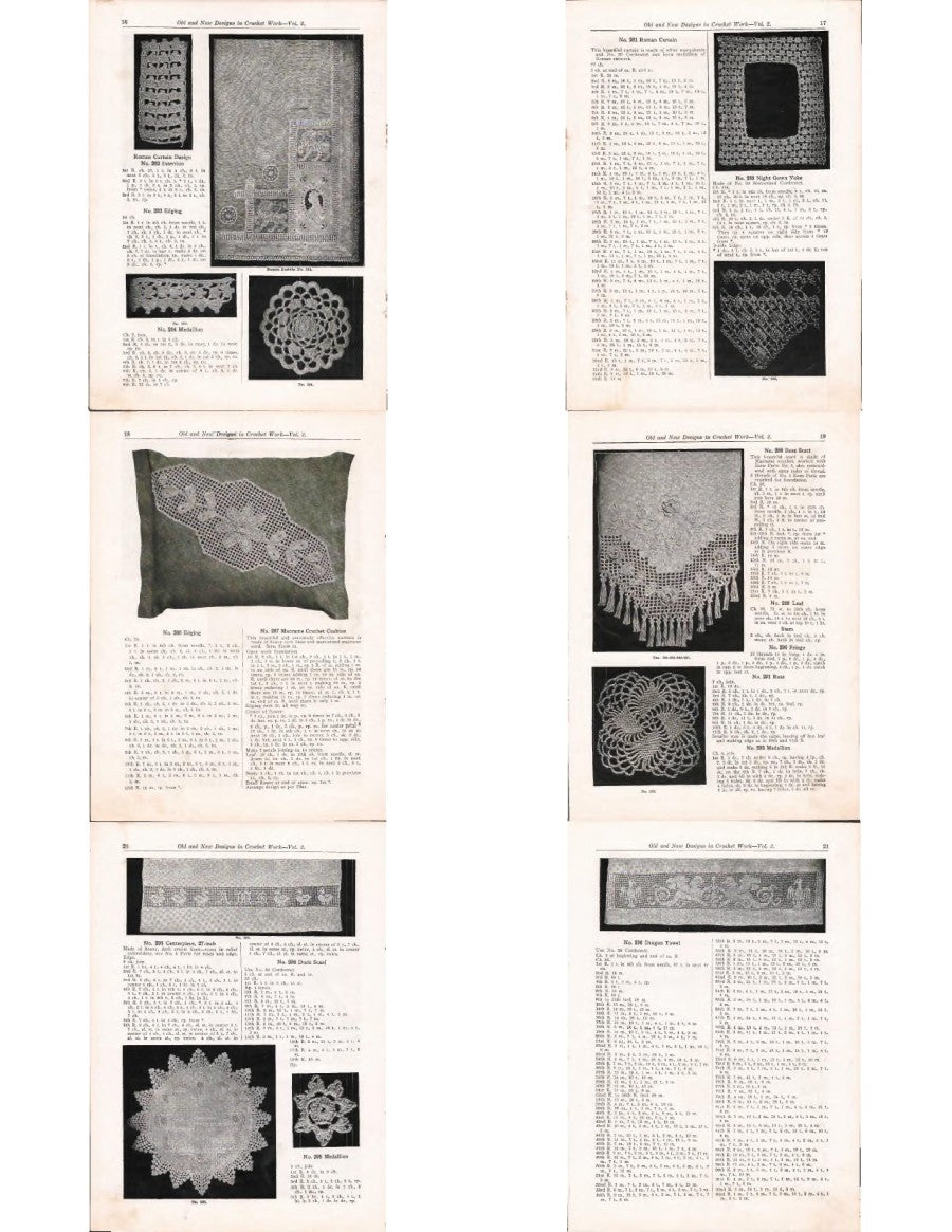 Old and New Designs in Crochet Work, No. 2 (1915)