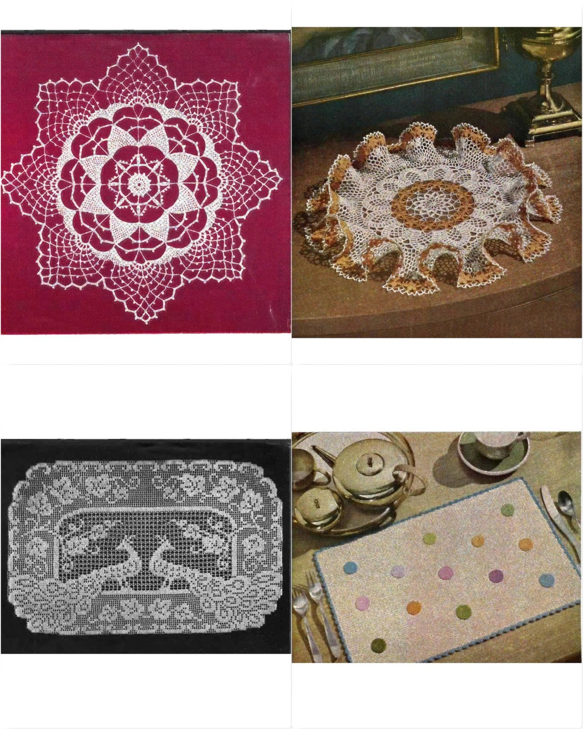 Doilies Design Book No. 79, Lily Mills, 1956