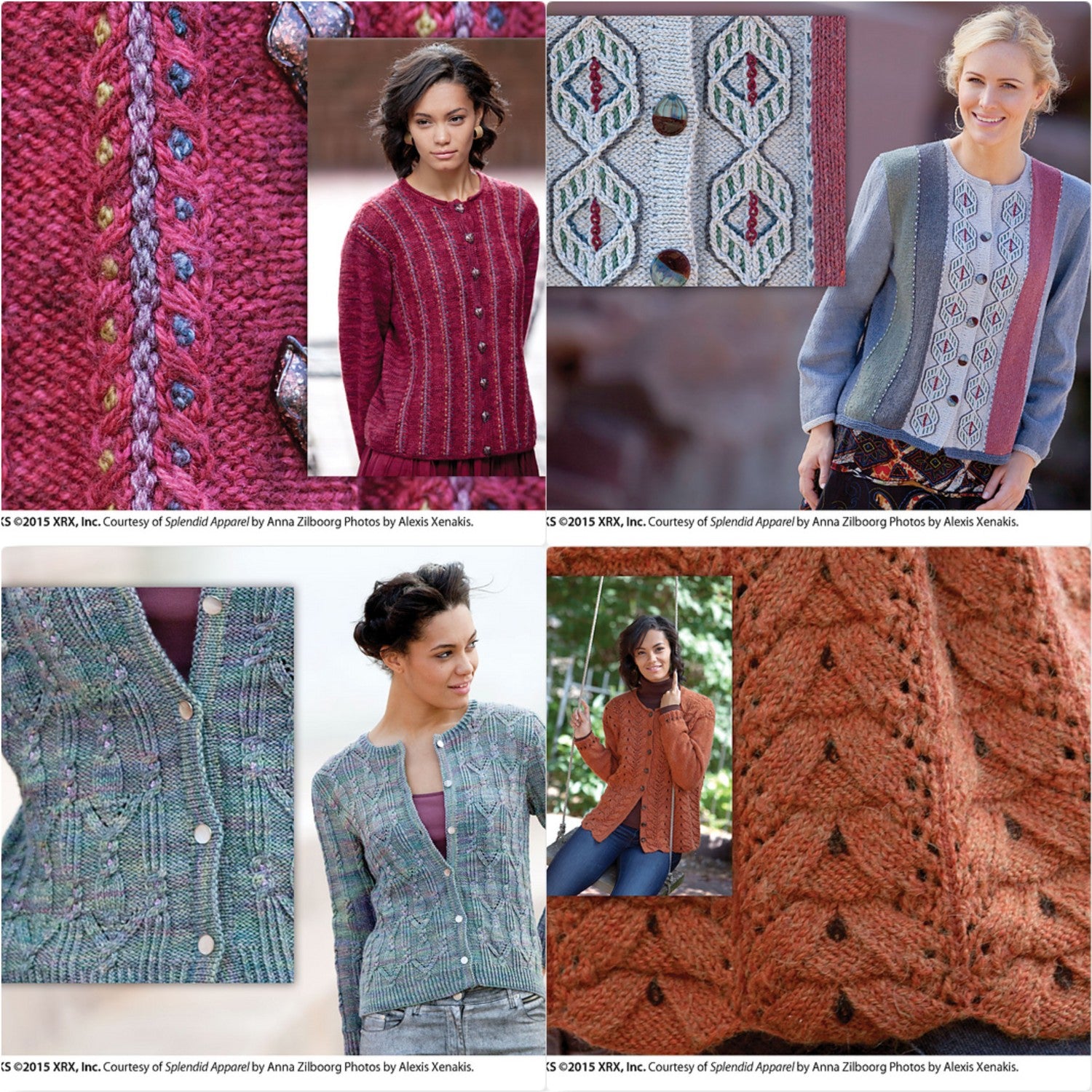 Splendid Apparel: A Handbook of Embroidered Knits, Anna Zilboorg, 2015