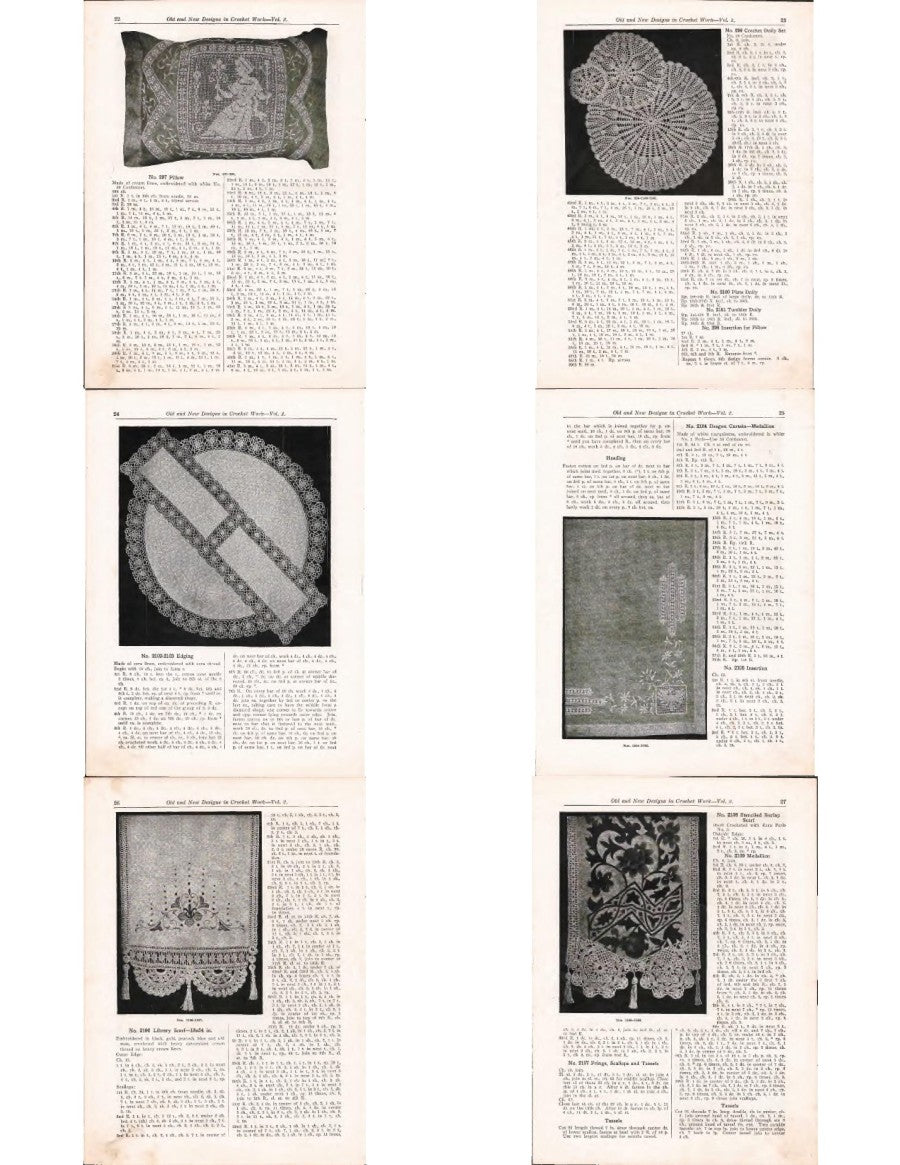 Old and New Designs in Crochet Work, No. 2 (1915)