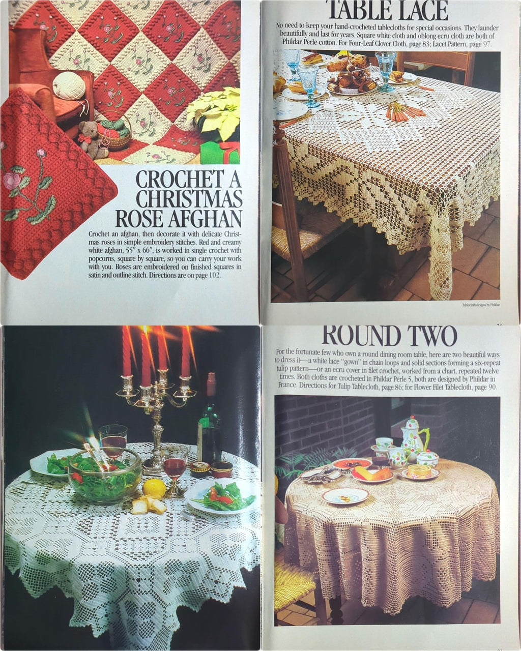 McCall’s Design Ideas – Knit and Crochet for the Home, Vol. 6, 1982