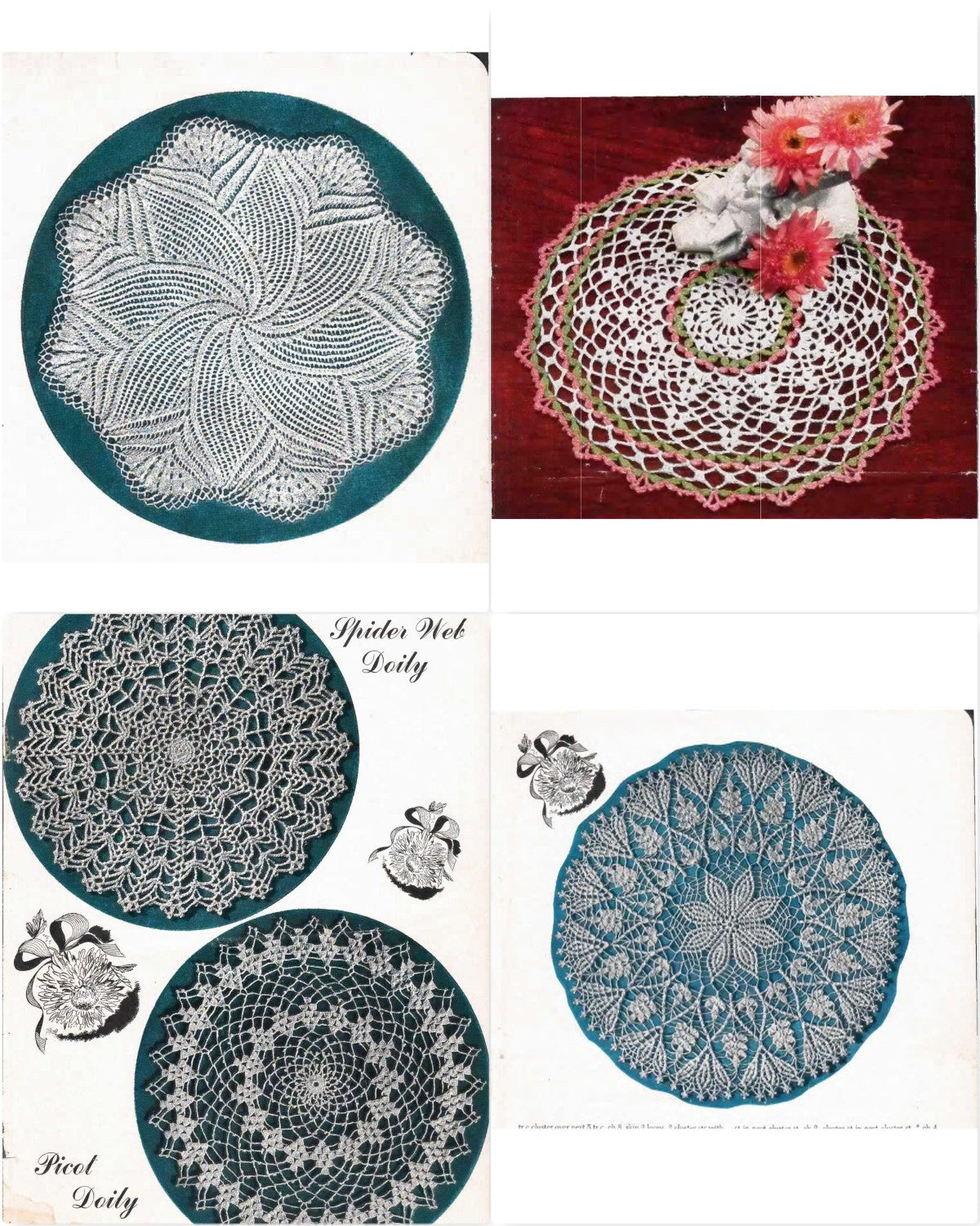 Star Doily Book No. 124 — Doilies, 1955