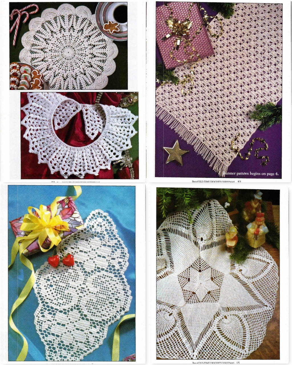 The Best of Old-Time Crochet Christmas, published 1990.