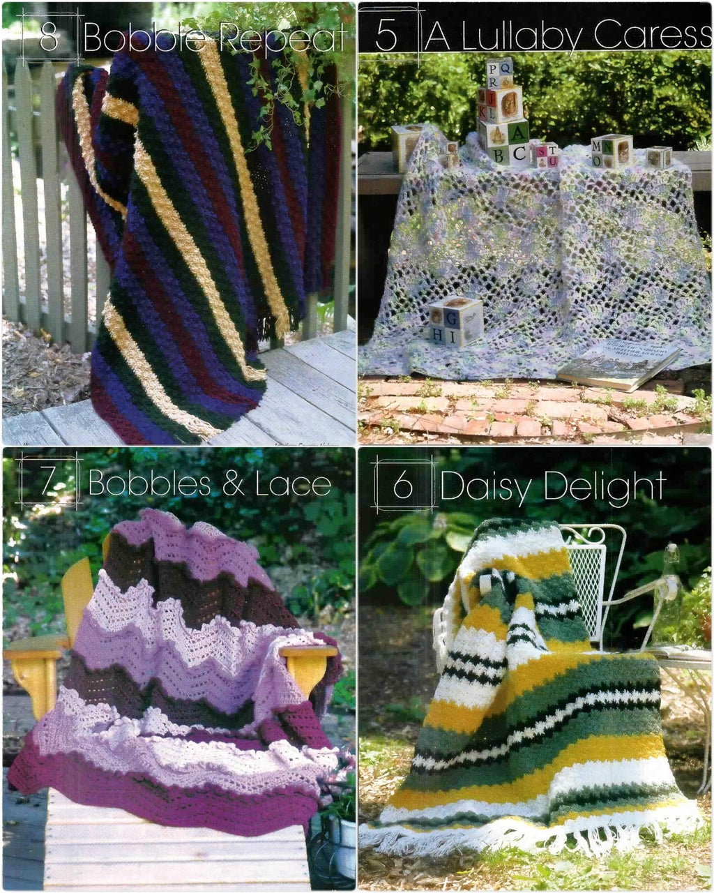American Country Afghans (Crochet Fantasy Presents...), Winter 1999 (Number 135)