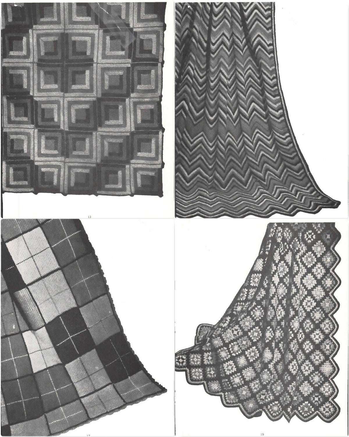 Crocheting Afghans, edited by Rita Weiss, 1979 (Dover Publications, Inc.)