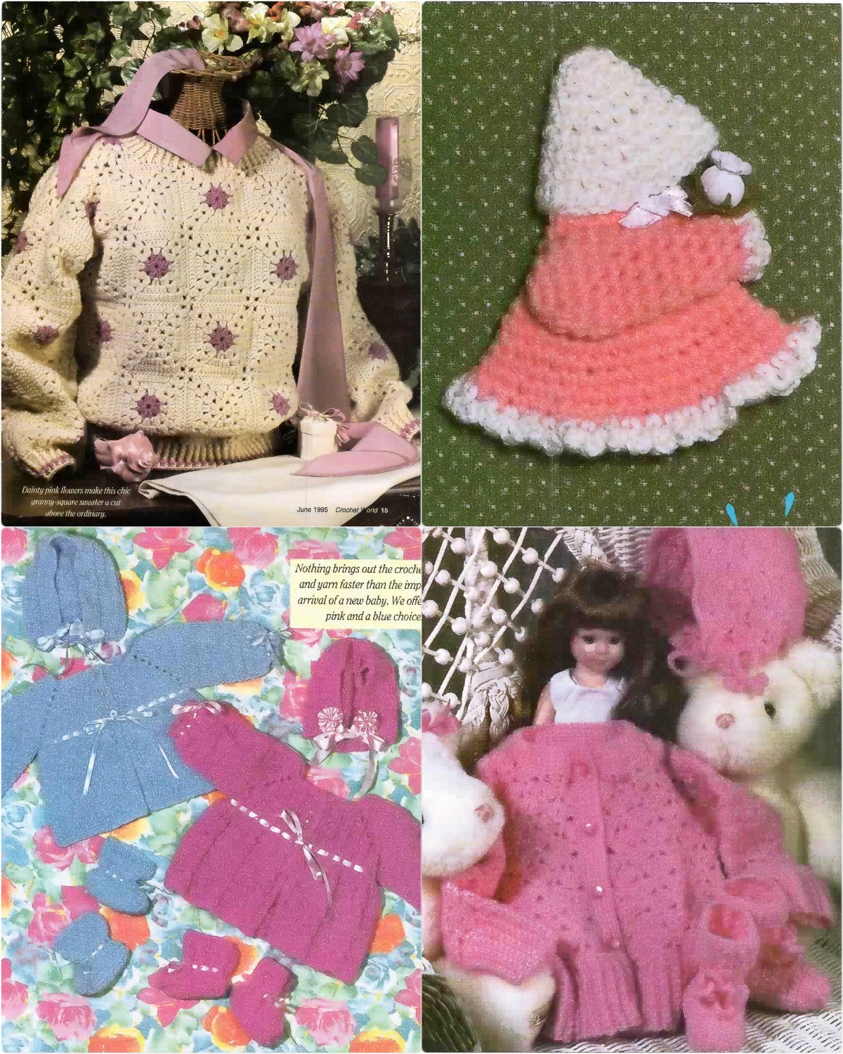 Crochet World June 1995 (Volume 18 Number 3)