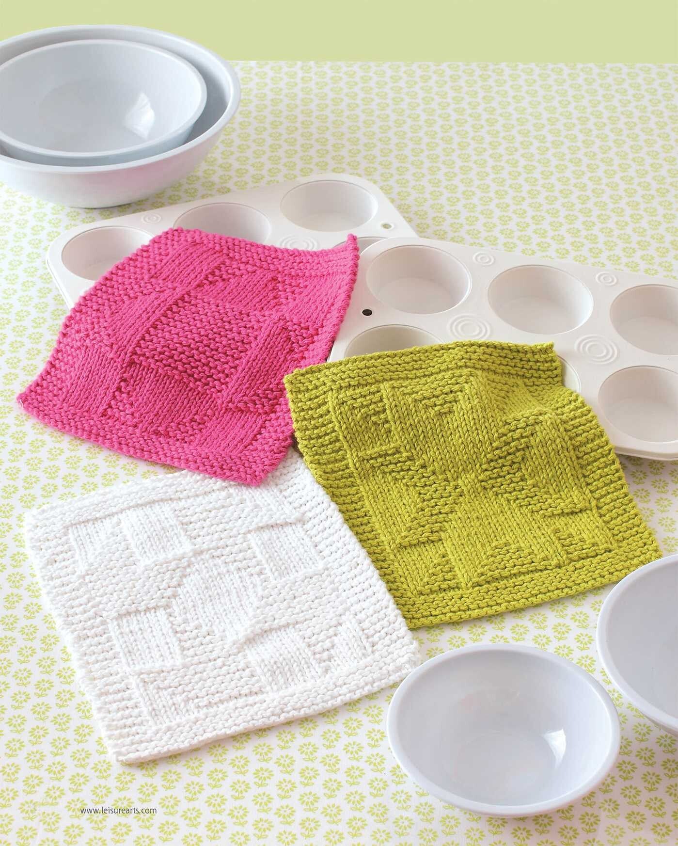 Knit Dishcloths – 15 Designs Inspired by Quilt Blocks (2012)