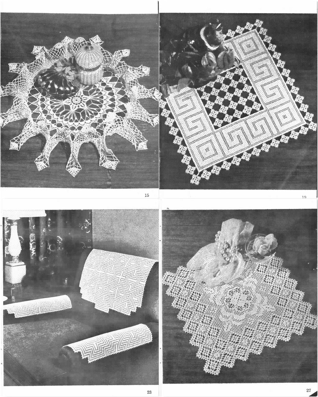 Doilies – Lily Design Book No. 201, 1960