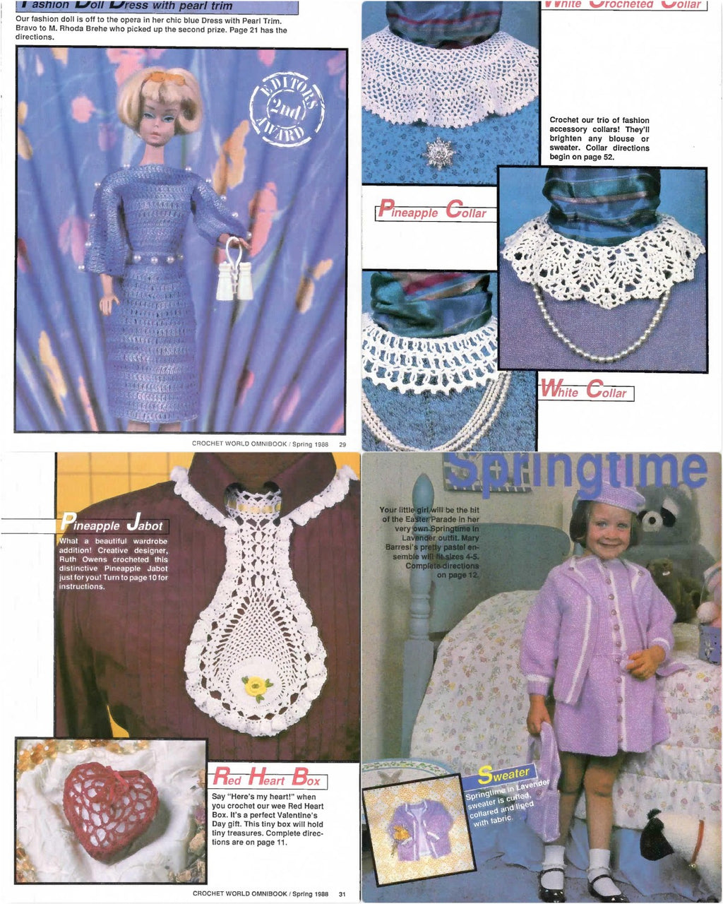 Crochet World Omnibook, Spring 1988 (Volume 9, Number 4)