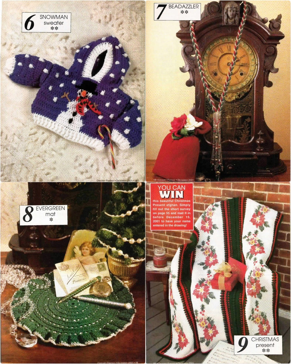Crochet Fantasy No. 155 (December 2001)