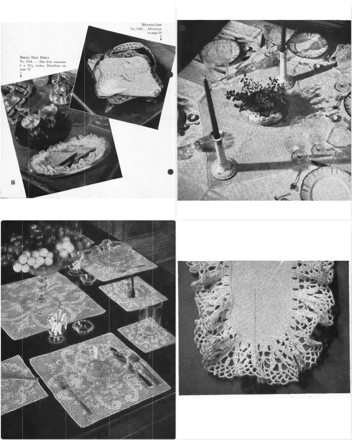 Crochet for Tables, Book No. 202, 1943