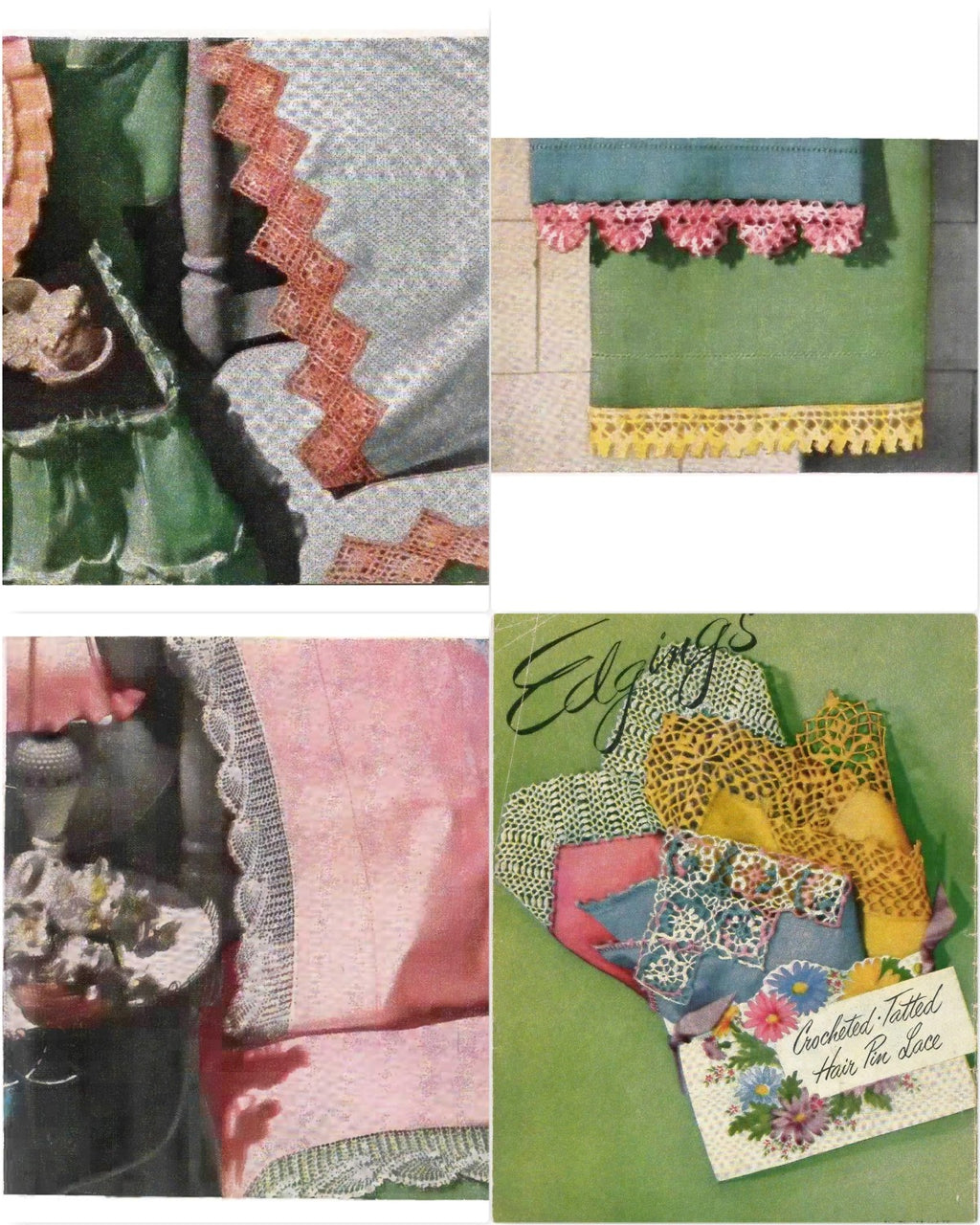 Star Book No. 81 — Edgings (Crocheted, Tatted, Hair Pin Lace), 1951
