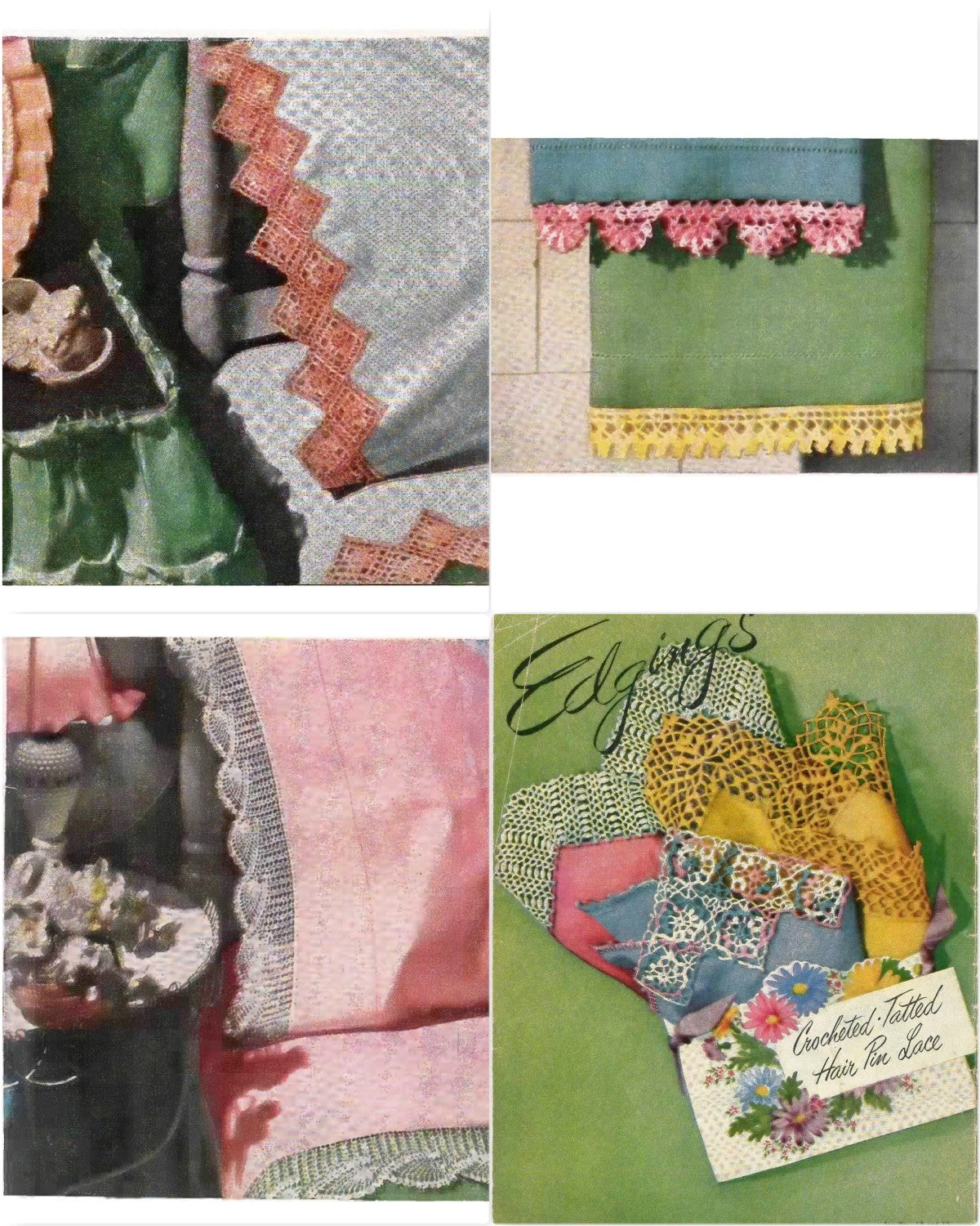 Star Book No. 81 — Edgings (Crocheted, Tatted, Hair Pin Lace), 1951