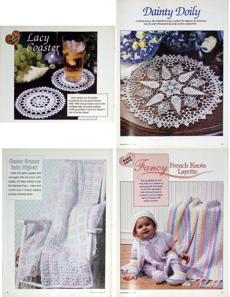 Crochet with Red Heart (Crochet With Heart), April 1998 — Vol. 3 No. 1