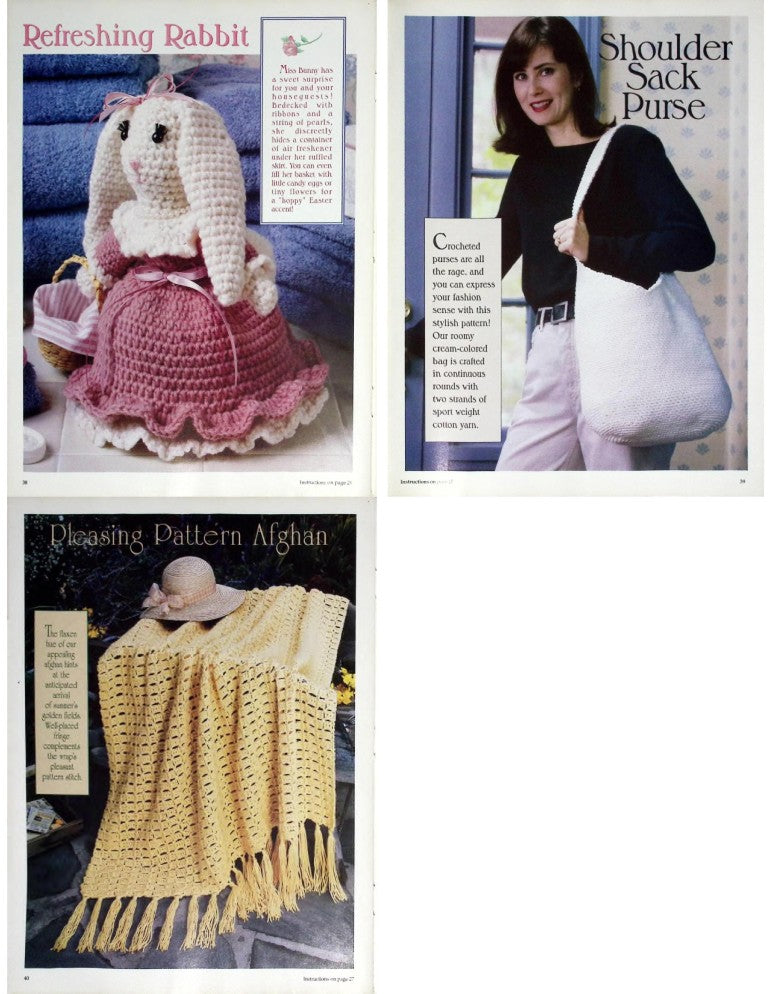 Crochet with Red Heart (Crochet With Heart), April 1998 — Vol. 3 No. 1