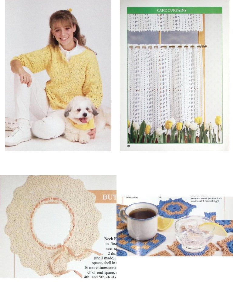 Crochet Patterns by Herrschners, Vol. 3 No. 2 — March/April 1989