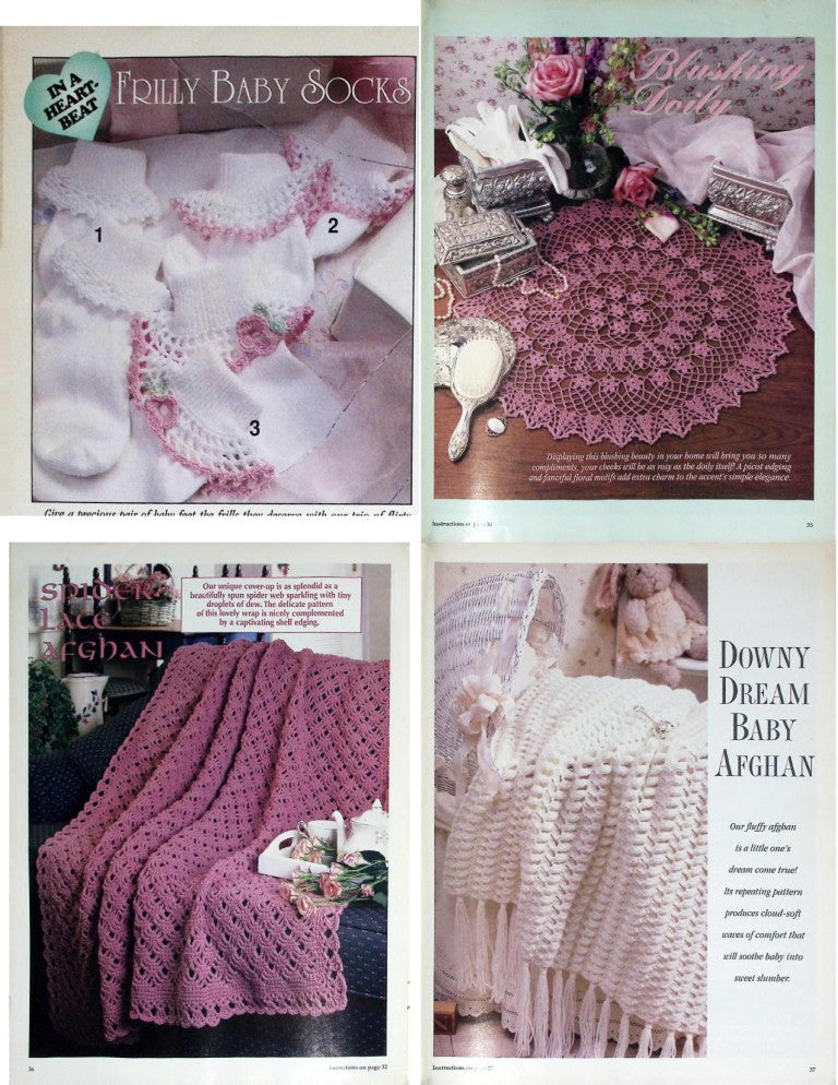 Crochet with Red Heart (Crochet With Heart), August 1998 — Vol. 3 No. 3
