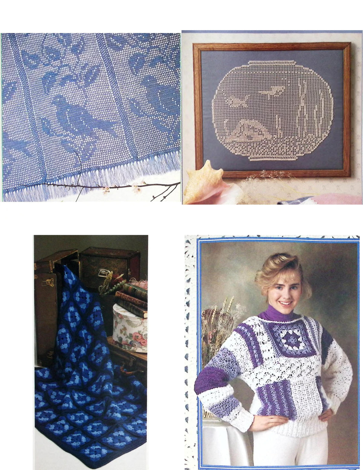 Crochet Patterns by Herrschners, Vol. 3 No. 3 — May/June 1989