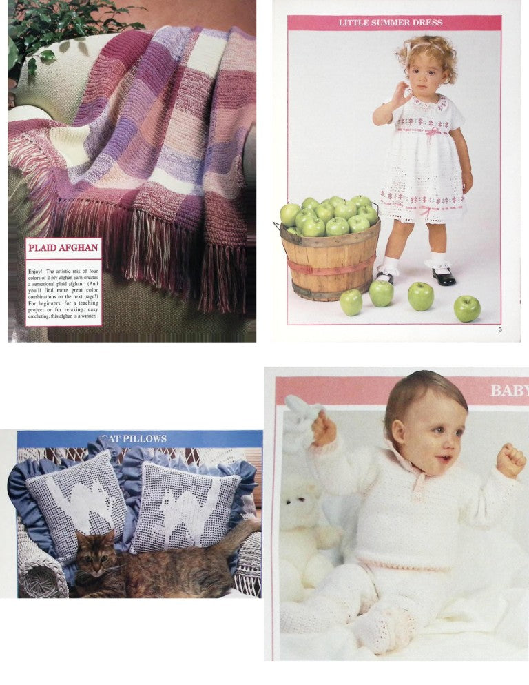 Crochet Patterns by Herrschners, Vol. 3 No. 4 — July/August 1989