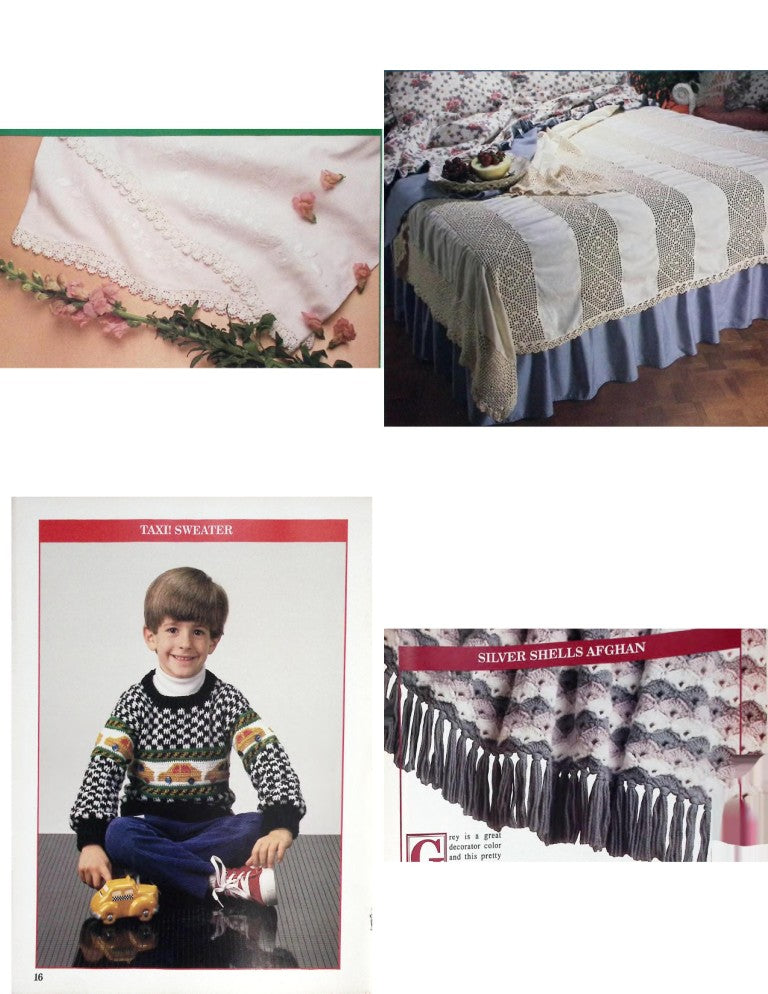 Crochet Patterns by Herrschners, Vol. 3 No. 4 — July/August 1989