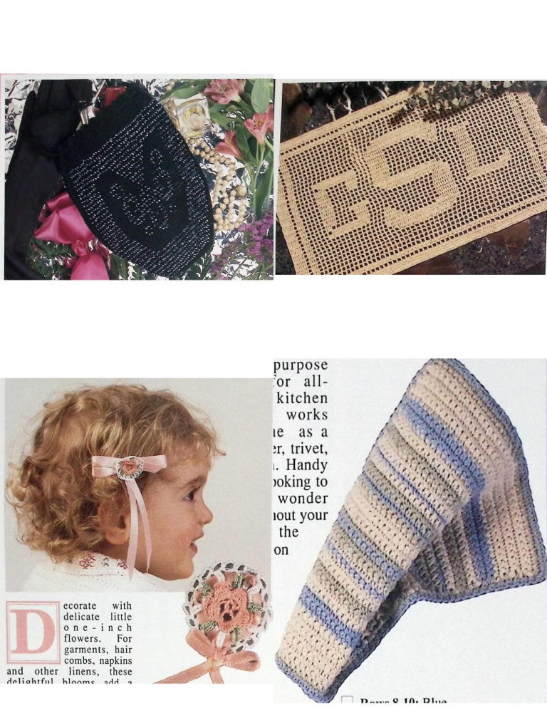 Crochet Patterns by Herrschners, Vol. 3 No. 4 — July/August 1989