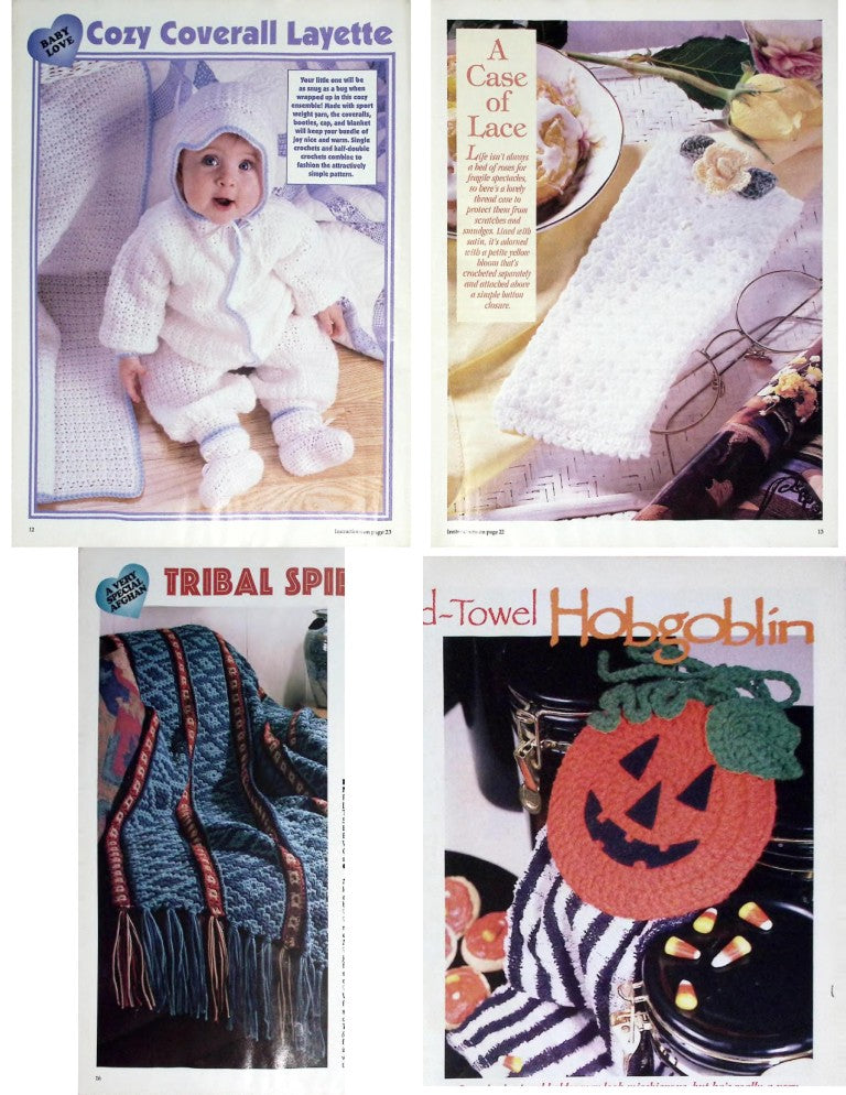 Crochet with Red Heart (Crochet With Heart), October 1998 — Vol. 3 No. 4