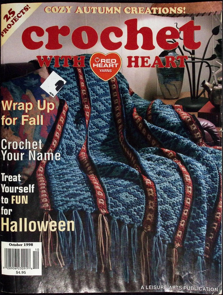 Crochet with Red Heart (Crochet With Heart), October 1998 — Vol. 3 No. 4