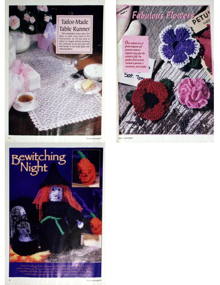 Crochet with Red Heart (Crochet With Heart), October 1998 — Vol. 3 No. 4