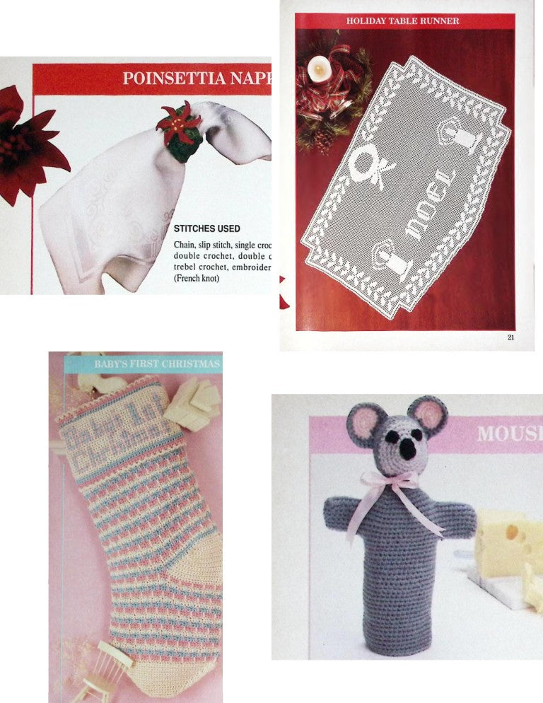Crochet Patterns by Herrschners, Vol. 3 No. 6 — November/December 1989