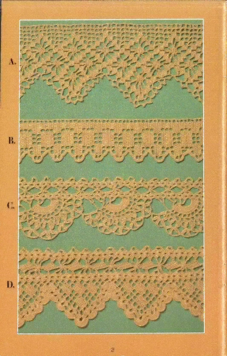 J. & P. Coats A Book Of Edgings – Art J.12 Book 305 (1989, 4th Edition)