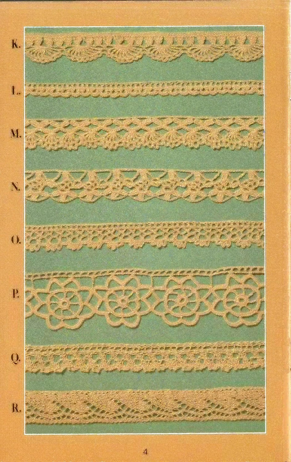 J. & P. Coats A Book Of Edgings – Art J.12 Book 305 (1989, 4th Edition)