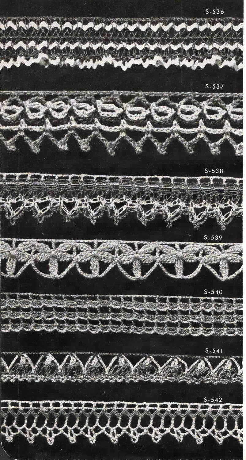 Edgings, Coats ONT 305 (1954)