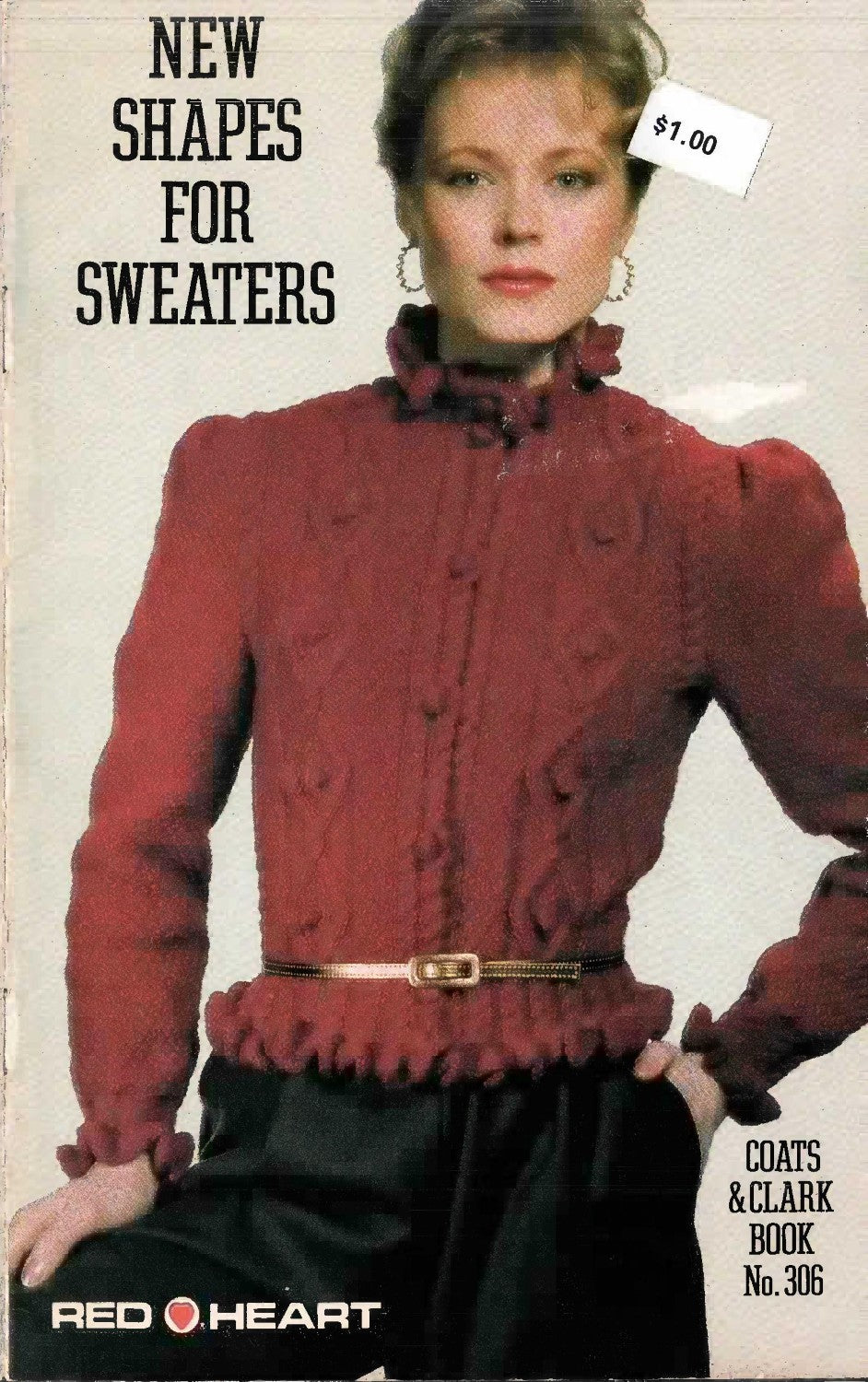 Coats & Clark Book No. 306 – New Shapes for Sweaters (1980)