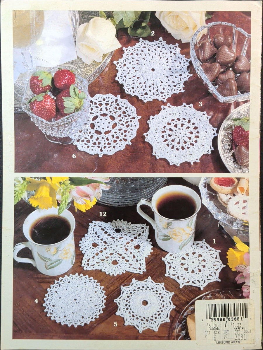 Coasters by the Dozen — Leisure Arts 3081, 1999