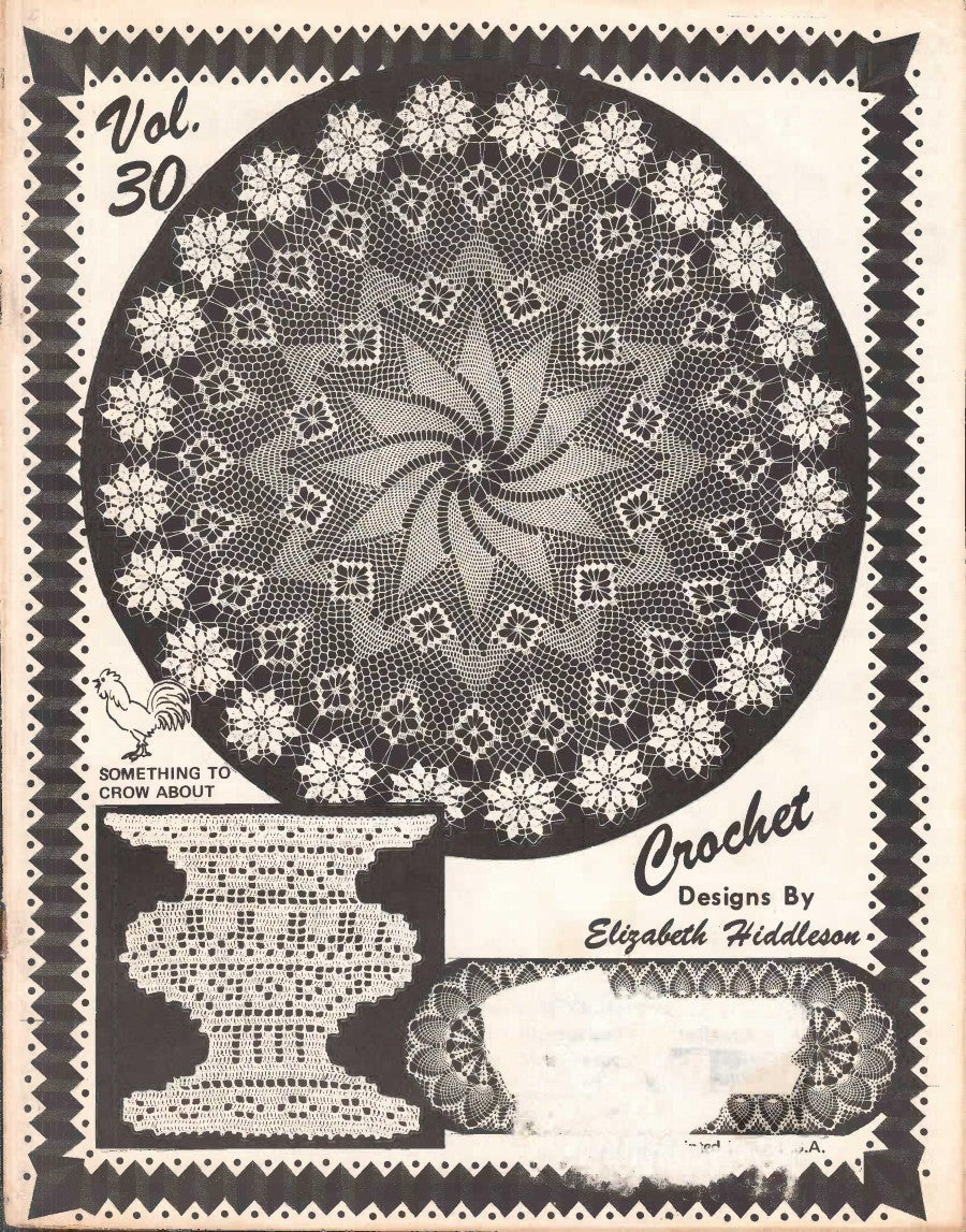 Crochet Originals by Elizabeth Hiddleson, Volume 30, 1979