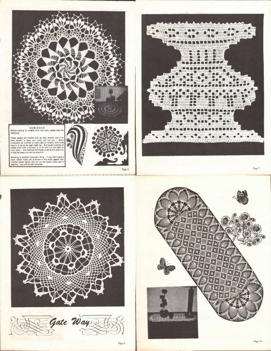 Crochet Originals by Elizabeth Hiddleson, Volume 30, 1979